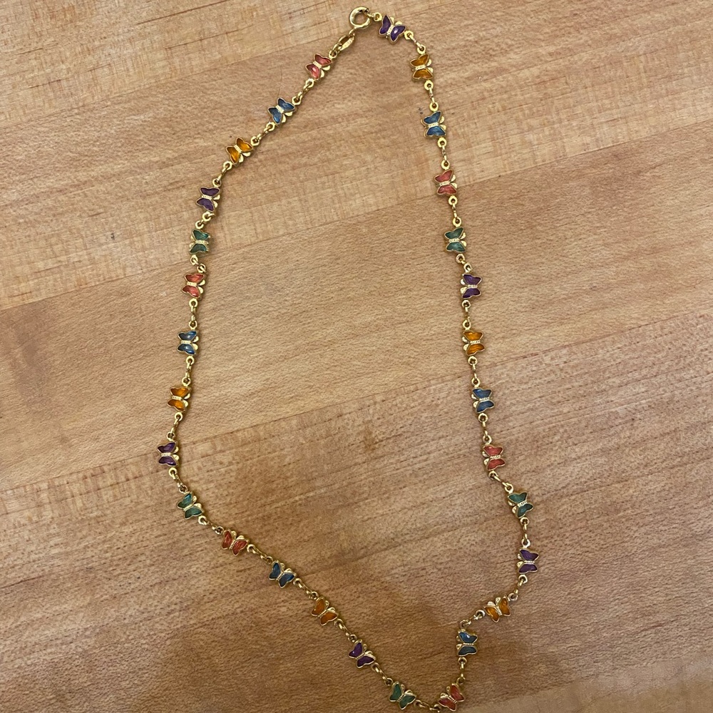 Butterfly necklace